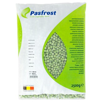 MRAŽ. Pasfrost hrášek jemný 2,5kg /4x