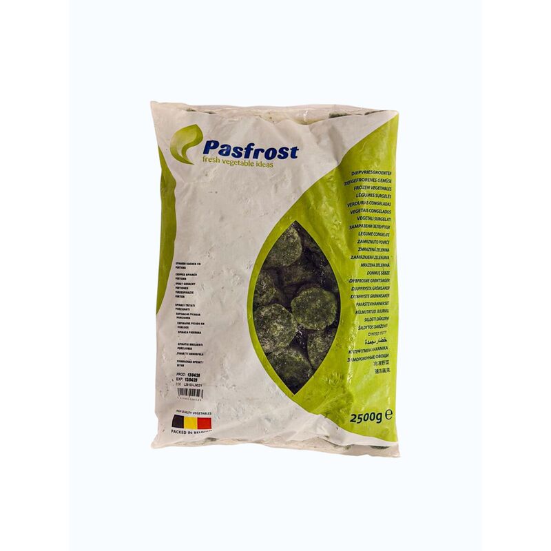 MRAŽ. PF špenát sek. por.(30g) 2,5kg /4x