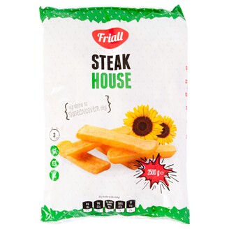 MRAŽ. FRIALL Hranolky steakové 2,5kg /4x