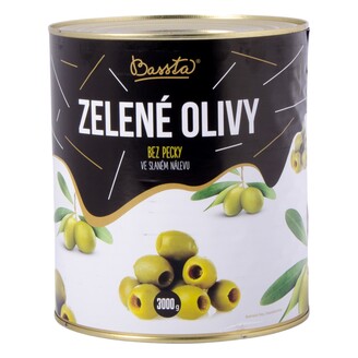 Olivy zelené celé BP 3/1P /6x