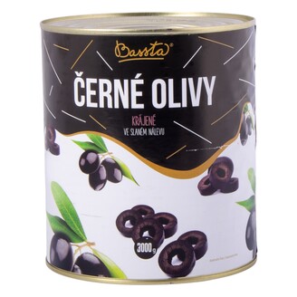 Olivy černé krájené 3/1P /6x