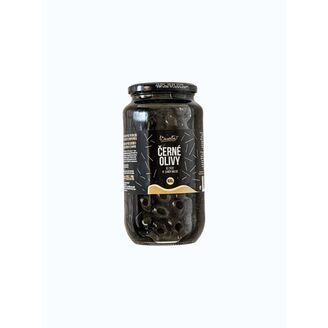 Olivy černé celé BP 900g /6x