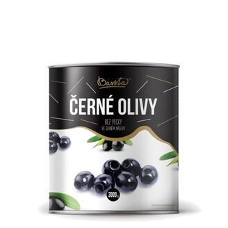 Olivy černé celé BP 3/1P /6x