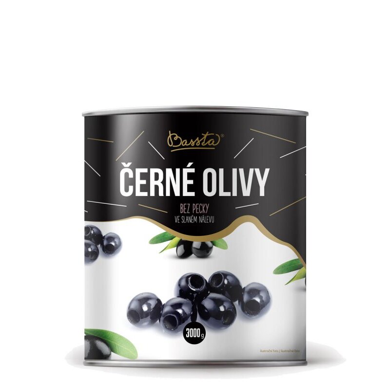Olivy černé celé BP 3/1P /6x