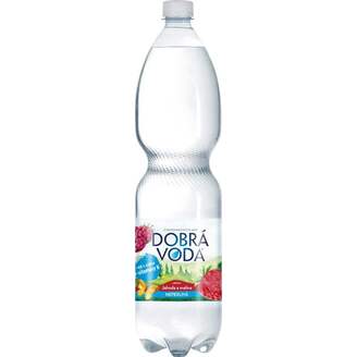DOBRÁ VODA neperlivá slazená 1,5l - různé příchutě