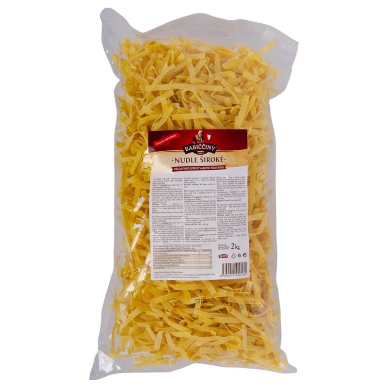 Babiččiny široké nudle 2kg /5x