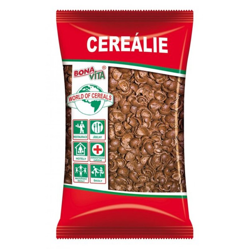 Cereální mušličky s čokoládou 1kg /6x