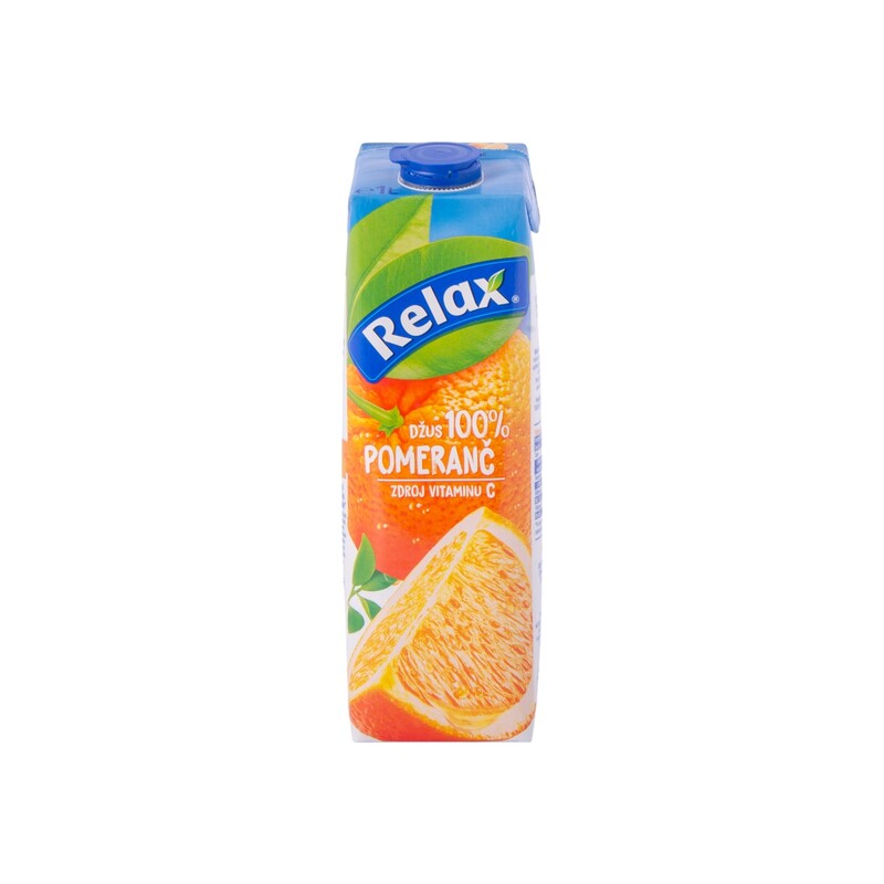 Džus 100% pomeranč 1l