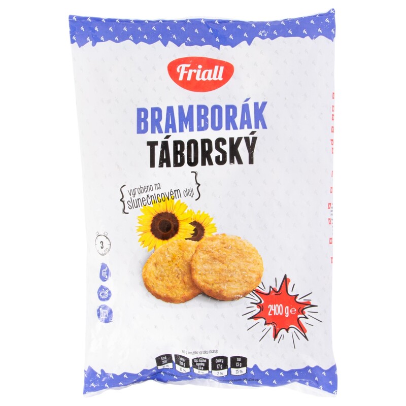 MRAŽ. FRIALL bramboráky 50g 2,4kg /4x