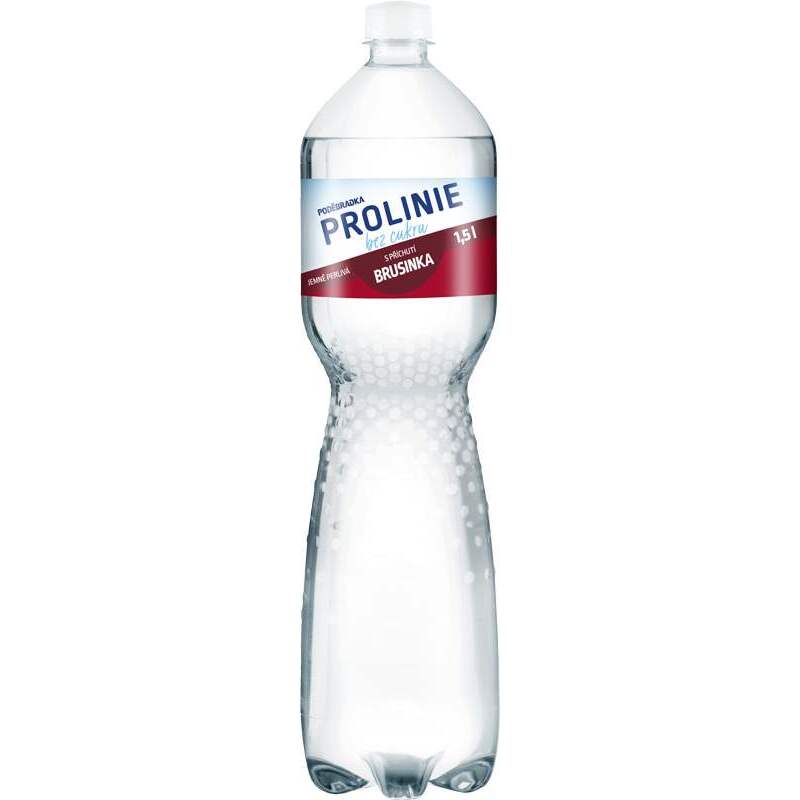 Poděbradka Prolinie slazená 1,5l - různé příchutě