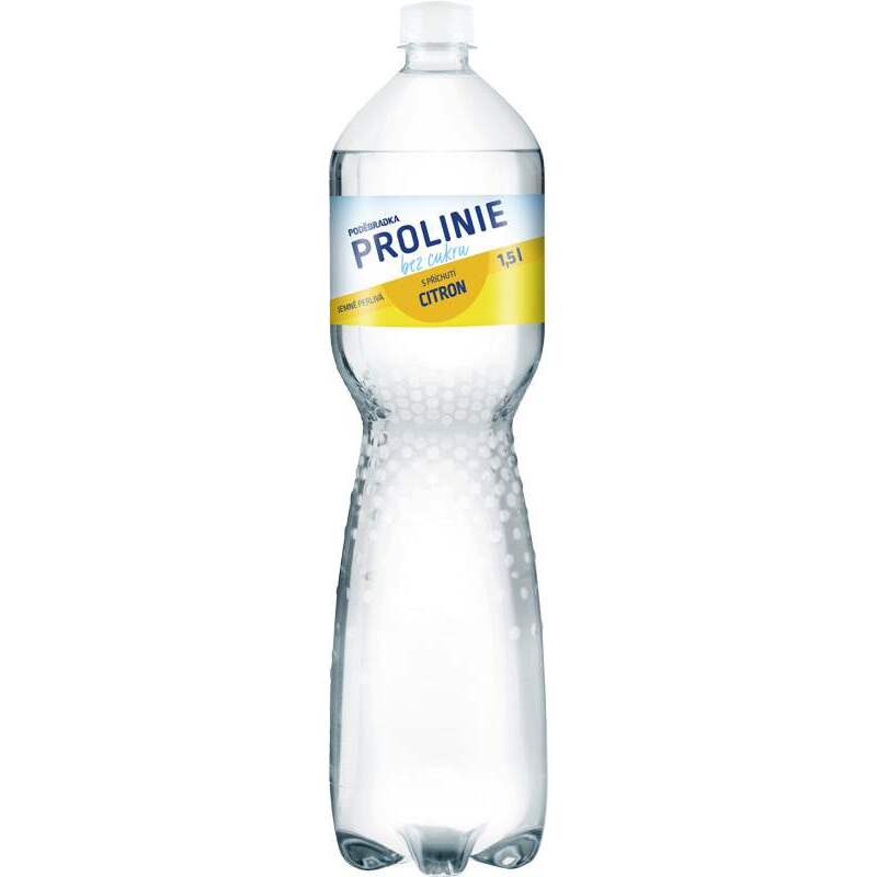 Poděbradka Prolinie slazená 1,5l - různé příchutě