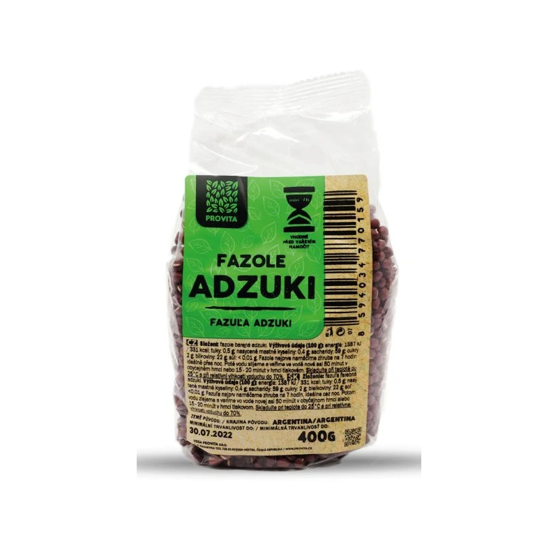 Fazole Adzuki 400g