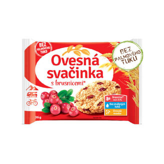 OVESNÁ SVAČINKA brusinky 36g/20x