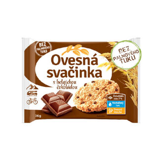 OVESNÁ SVAČINKA belg. čok. 36g/20x