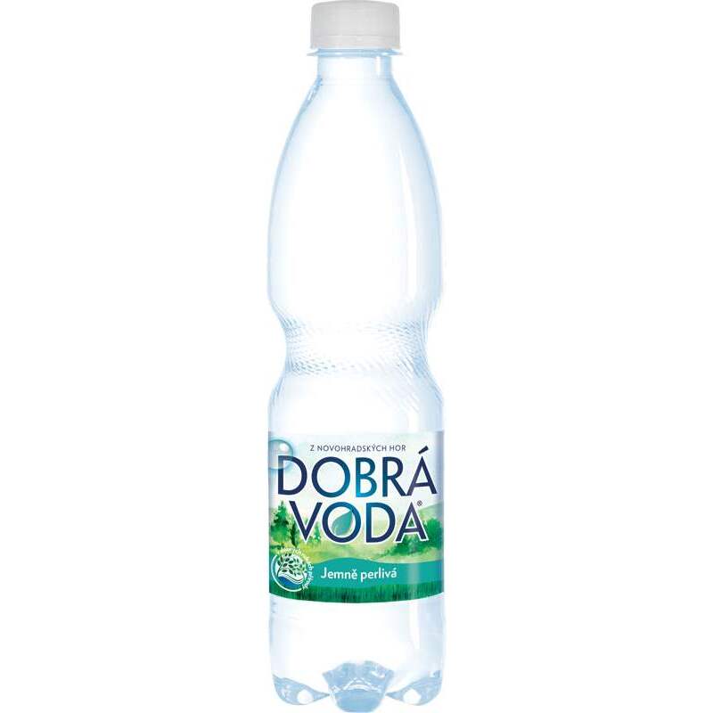 Dobrá voda jemně perlivá 0,5l