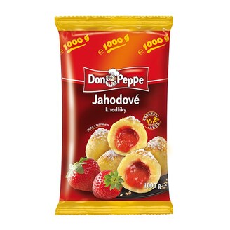 MRAŽ. Don Peppe knedlíky plněné jahodové 1000g