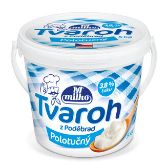 TVAROH polotučný 5kg