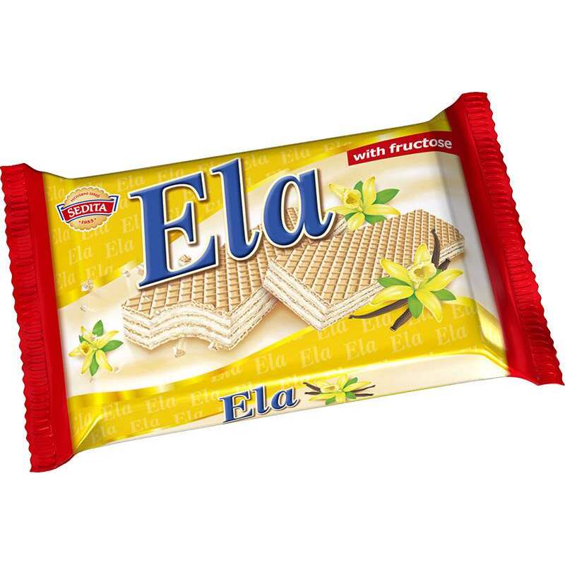 Oplatka ELA bez cukru s fruktózou 40g/24x