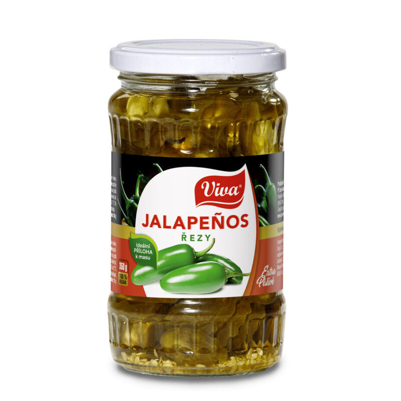 Jalapeňos řezy 360g/6x