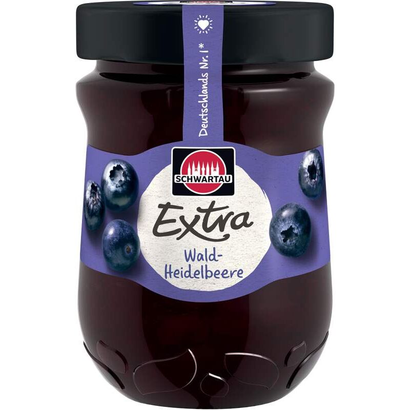 Schwartau Extra džem borůvka 340g