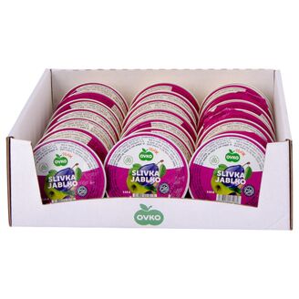 Ovoc. pyré bez cukru švestka AL115/21x