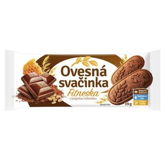 Oves. svačinka Fitneska s belg. čokoládou 39g/35x