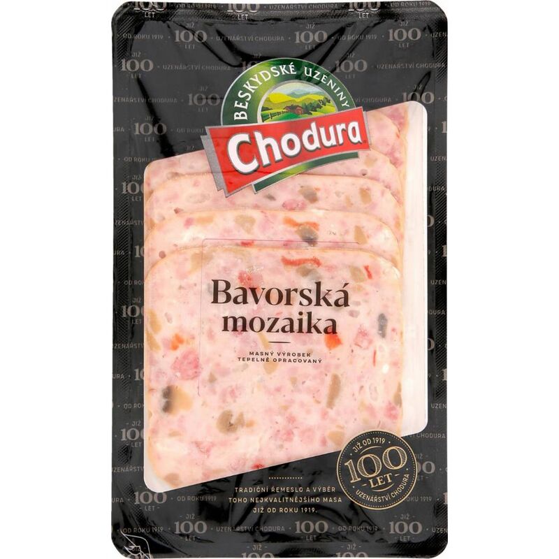 Bavorská mozaika krájená Chodura 100g