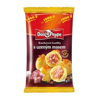 MRAŽ. Don Peppe knedlíky plněné uzeným masem 1000g