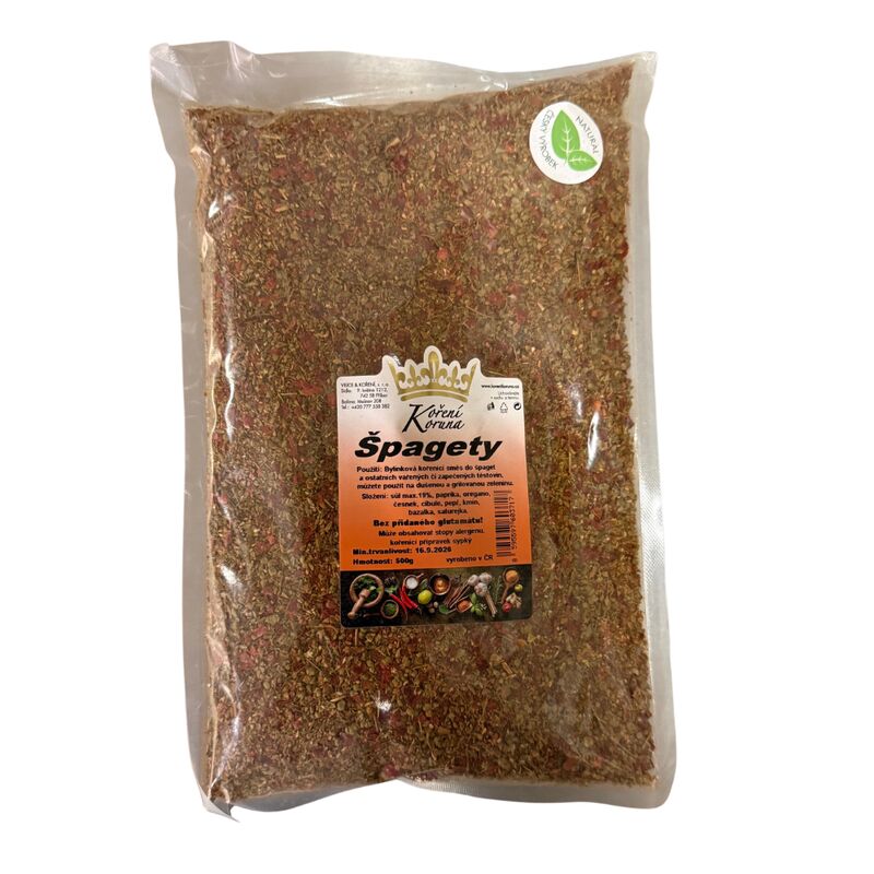 Koření na špagety BEZ MSG 0,5kg