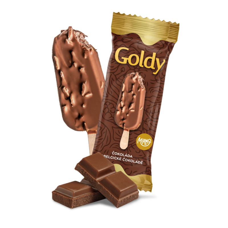 Nanuk GOLDY čokoláda 120ml/20x