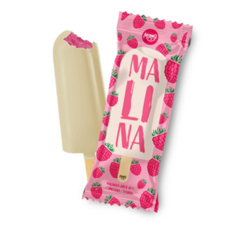 Nanuk MALINA v bílé polevě 50ml/50x