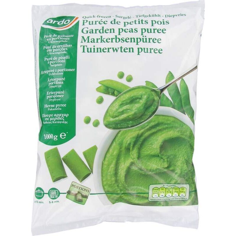 Mraž. Ardo hráškové pyré 1kg /10x