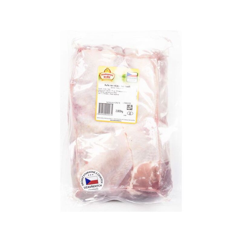 CHLAZ. Vodňanské kuře na roládu bez kosti