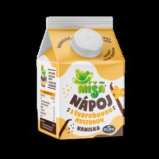 Míša nápoj kysaný vanilkový 250g /12x