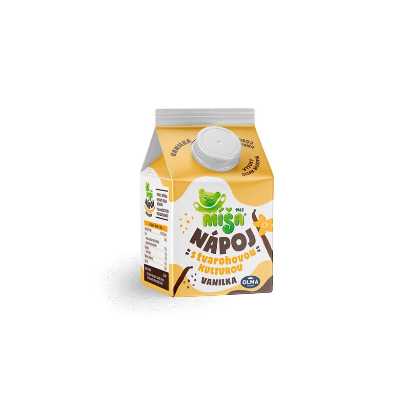 Míša nápoj kysaný vanilkový 250g /12x