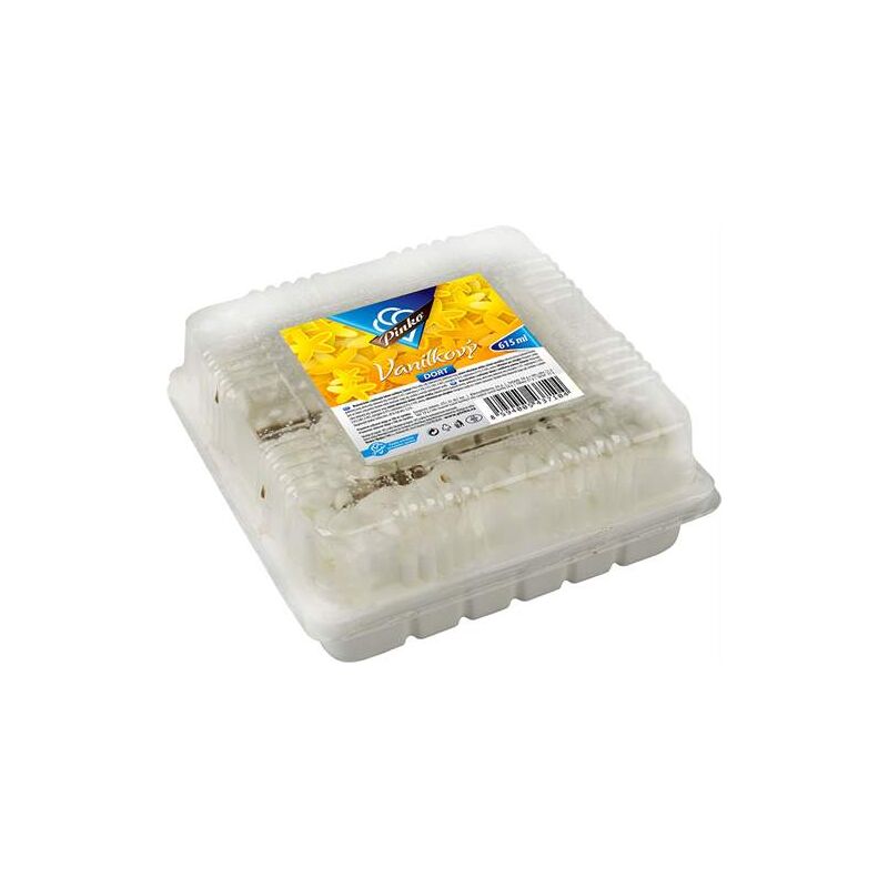 Zmrzlina polárkový dort vanilka 615ml /18x