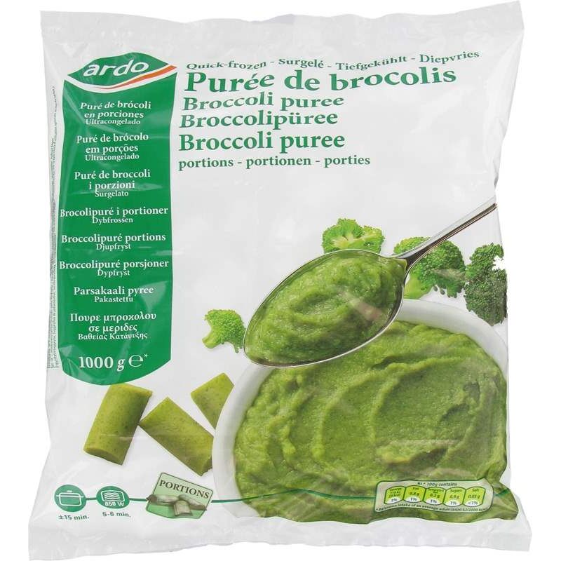 MRAŽ. Ardo brokolicové pyré 1kg /10x