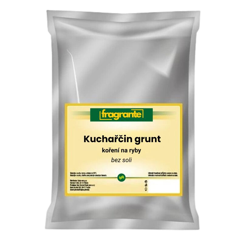 Kuchařčin grunt - koření na ryby bez soli 500g